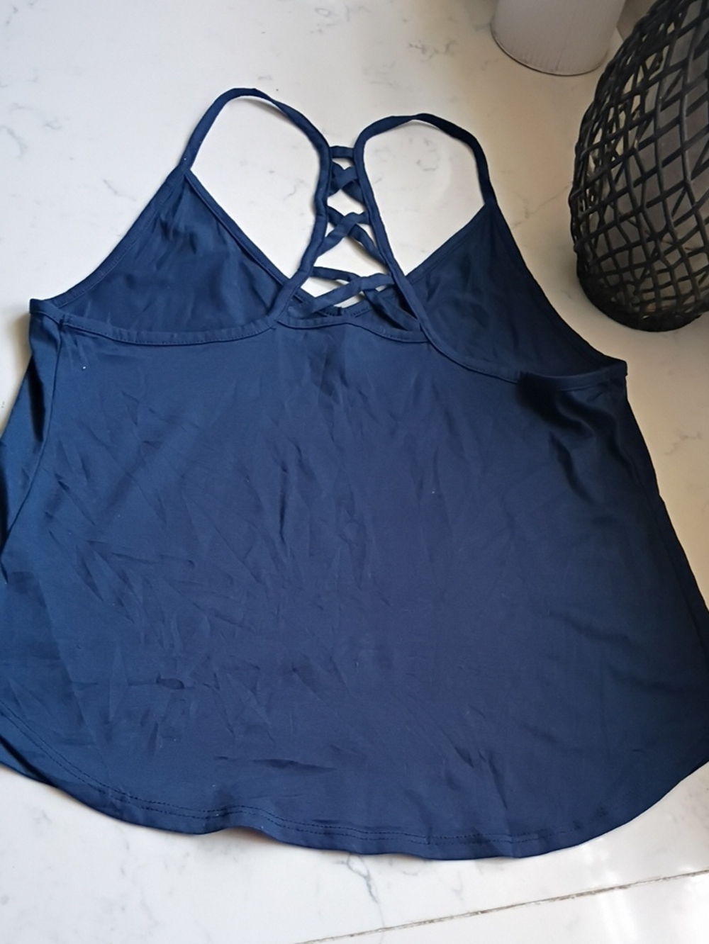 No.boundaries Celestial Sun & Moon Navy Strappy Tank Top - Picture 3 of 6